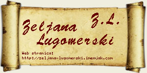 Željana Lugomerski vizit kartica